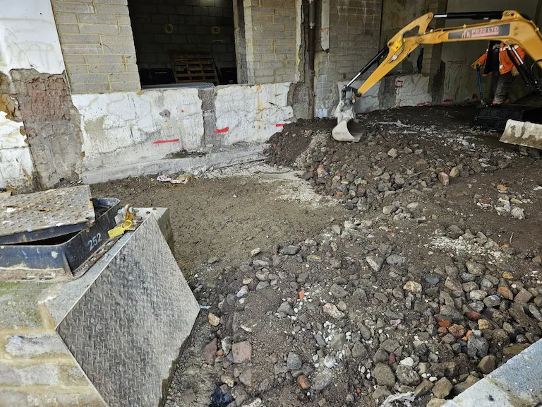 Earth moving by Hardrock Groundworks