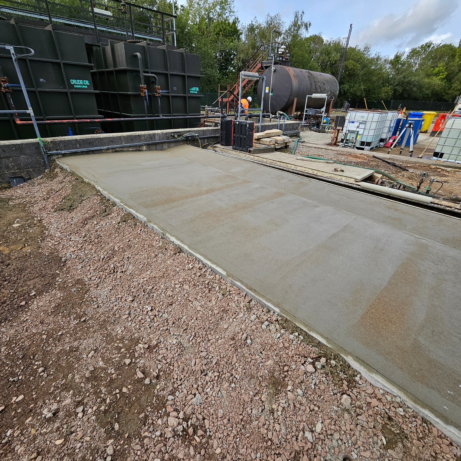Project case study - Oil Bunds, Horndean